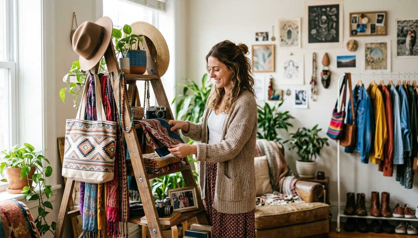 Dekorieren mit persönlichkeit: wie kleidung und accessoires zum wohnstil werden